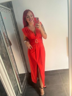 Vestido Yanire con Decoración