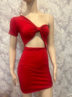 Vestido Bombón rojo